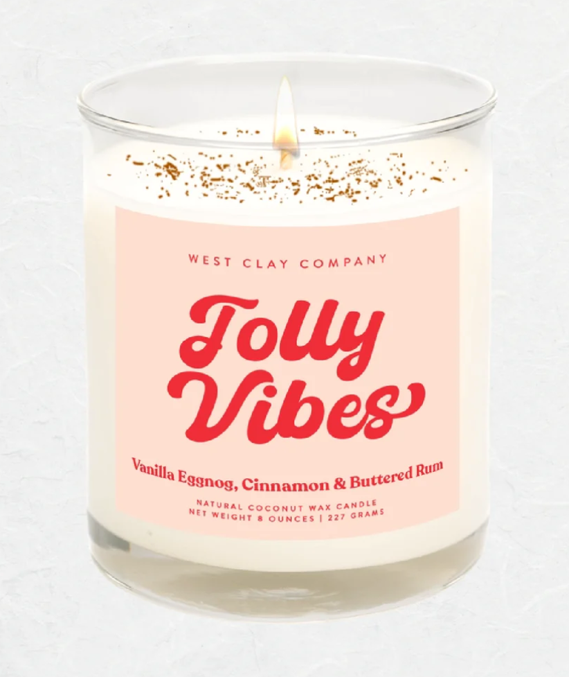 Jolly Vibes Holiday Candle