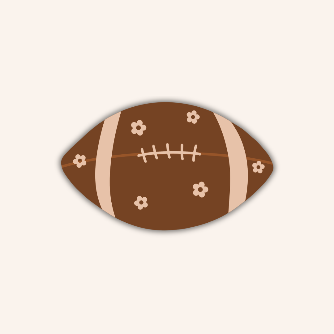 Cute Football Sticker