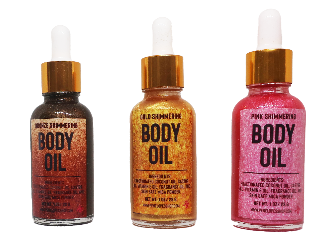 Penelope's Shop Shimmering Oil Group