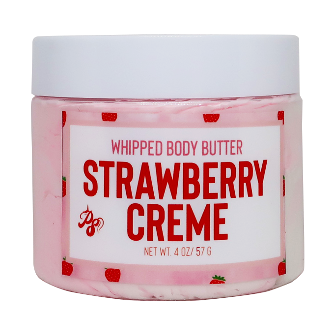 Strawberry Creme Whipped Body Butter