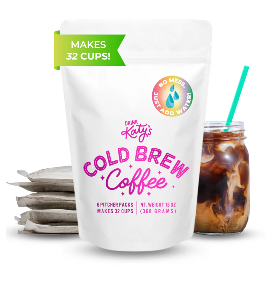 Cold Brew Pitcher Packs Coffee