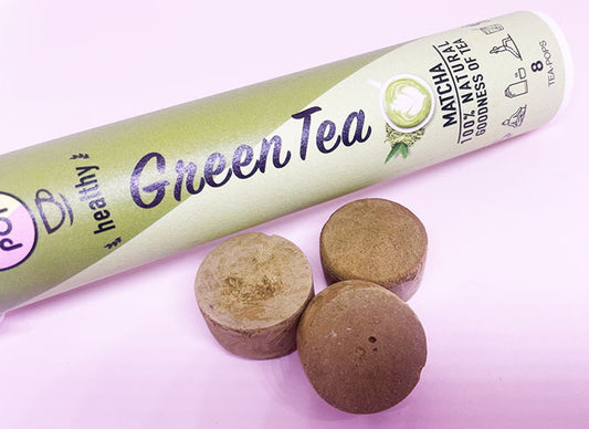 Match Green Tea Crystallized natural Tea-Pop