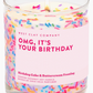 Birthday Cake & Buttercream Frosting Coconut Soy Candle