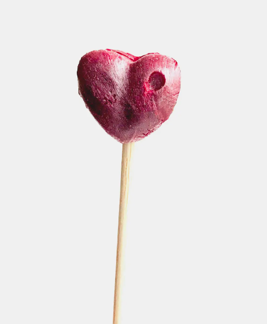 Passion Fruit Punch Tea Crystallized natural Heart Tea-Pop