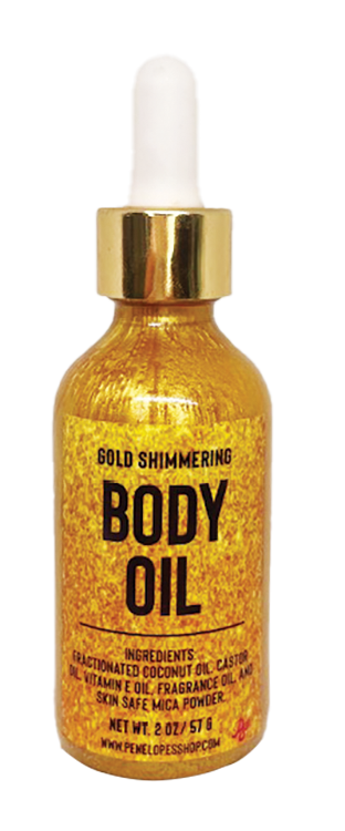 Penelope's Shop Gold Shimmering Oil